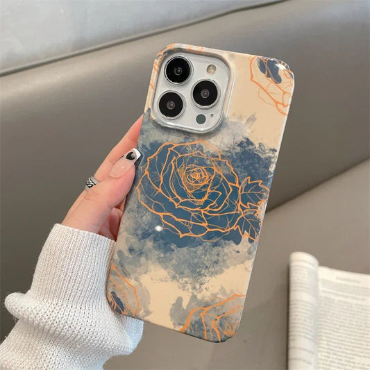 Flower Pattern iPhone Case Cover - Printed iPhone Case | MackinTotes - Mackin Totes