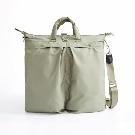 Korean Backpack - Khaki - Trendy Waterproof Korean Backpack | MackinTotes - Mackin Totes