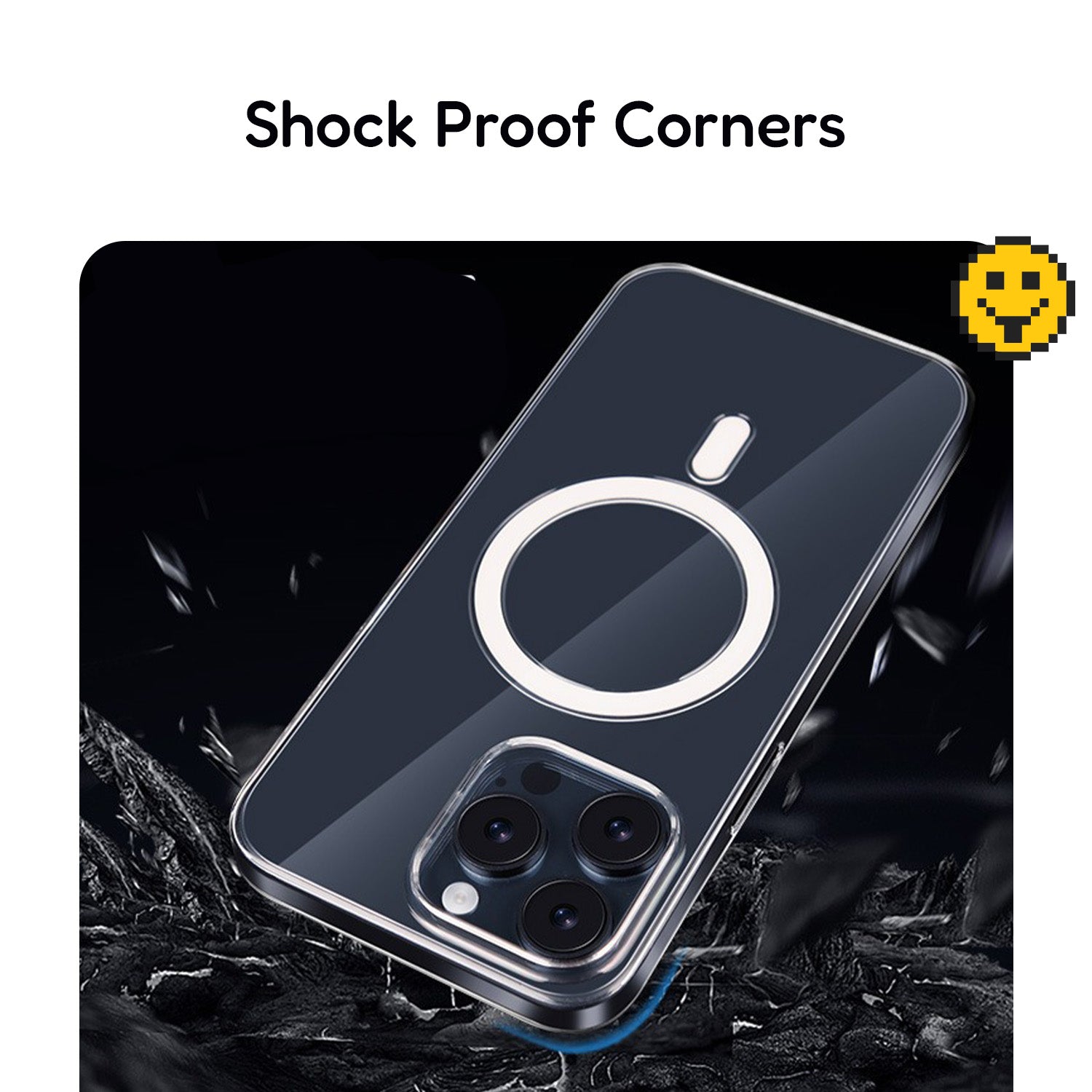 Anti Yellow Transparent iPhone Protective Case - Mackin Totes