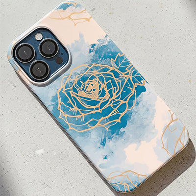 Flower Pattern iPhone Case Cover - Printed iPhone Case | MackinTotes - Mackin Totes