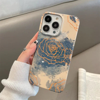 Flower Pattern iPhone Case Cover - Printed iPhone Case | MackinTotes - Mackin Totes