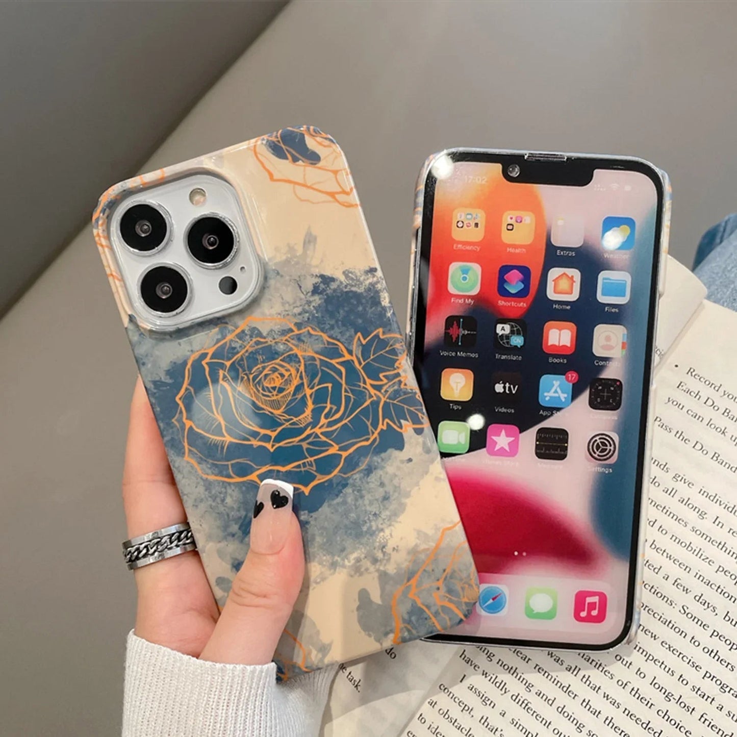 Flower Pattern iPhone Case Cover - Printed iPhone Case | MackinTotes - Mackin Totes