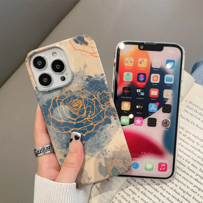 Flower Pattern iPhone Case Cover - Printed iPhone Case | MackinTotes - Mackin Totes