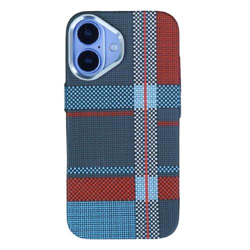 Premium Texture Check Pattern (Mixed Toned) MagSafe Case - Mackin Totes