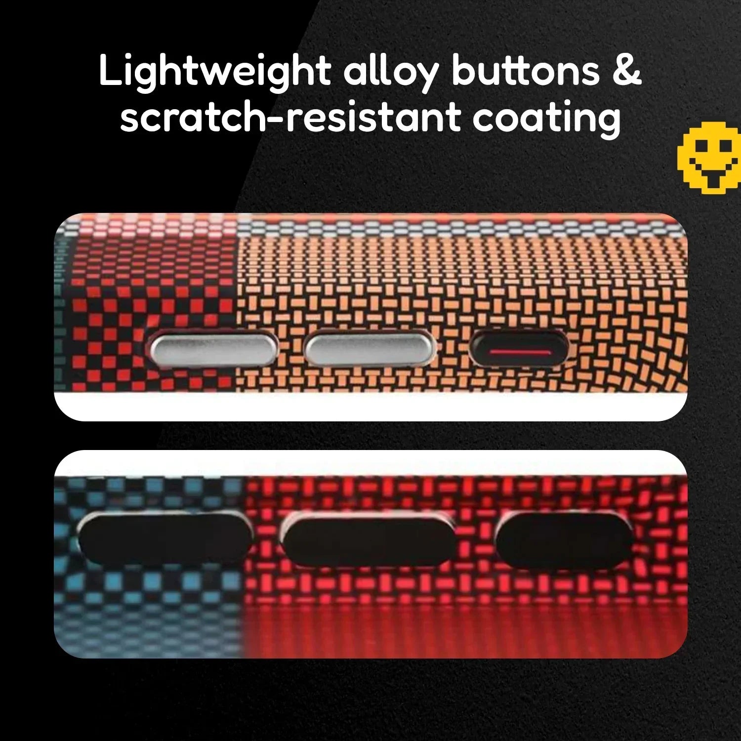 Premium Texture Check Pattern (Multi Toned) MagSafe Case - Mackin Totes