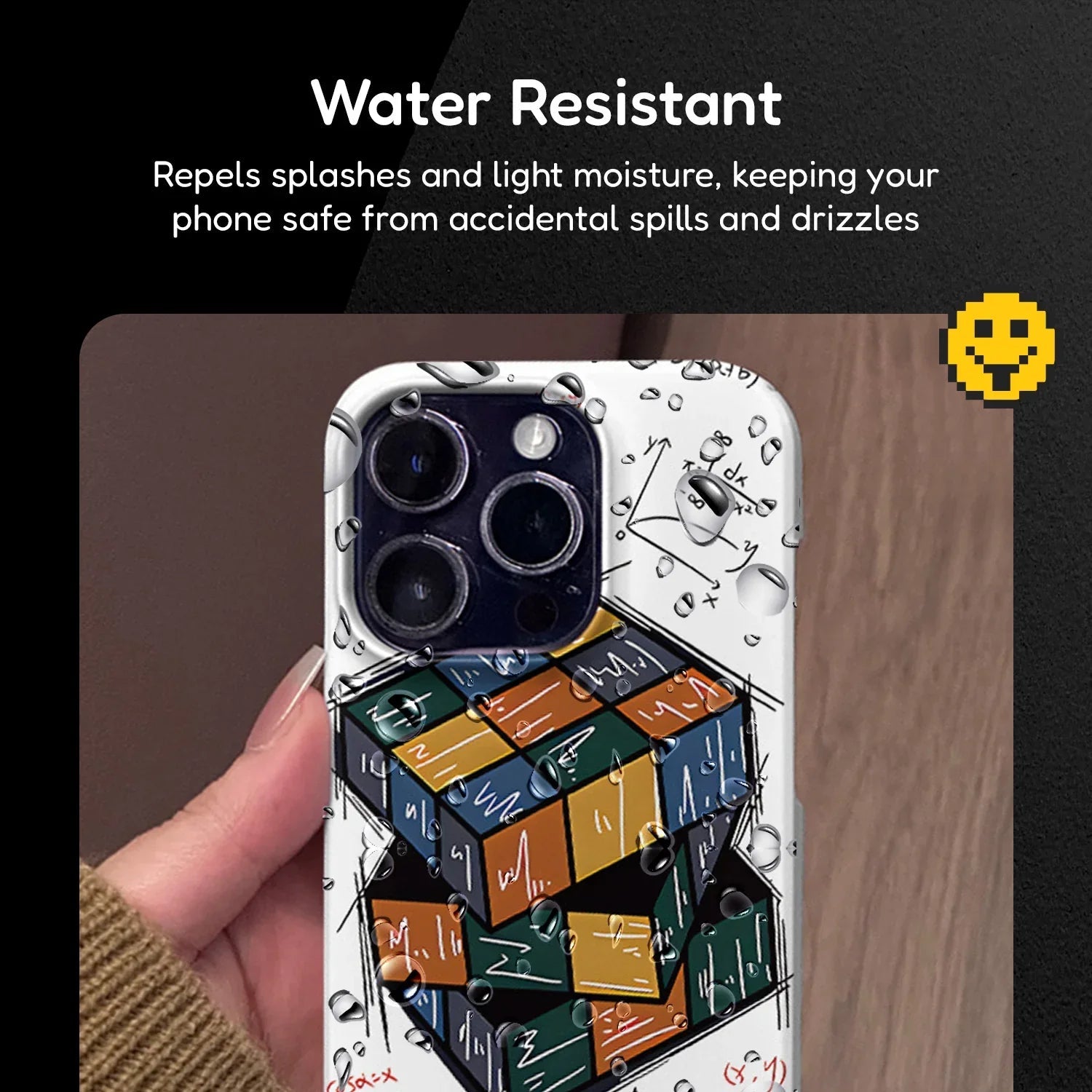 Rubix Pattern iPhone Case Cover - Printed iPhone Case | MackinTotes - Mackin Totes