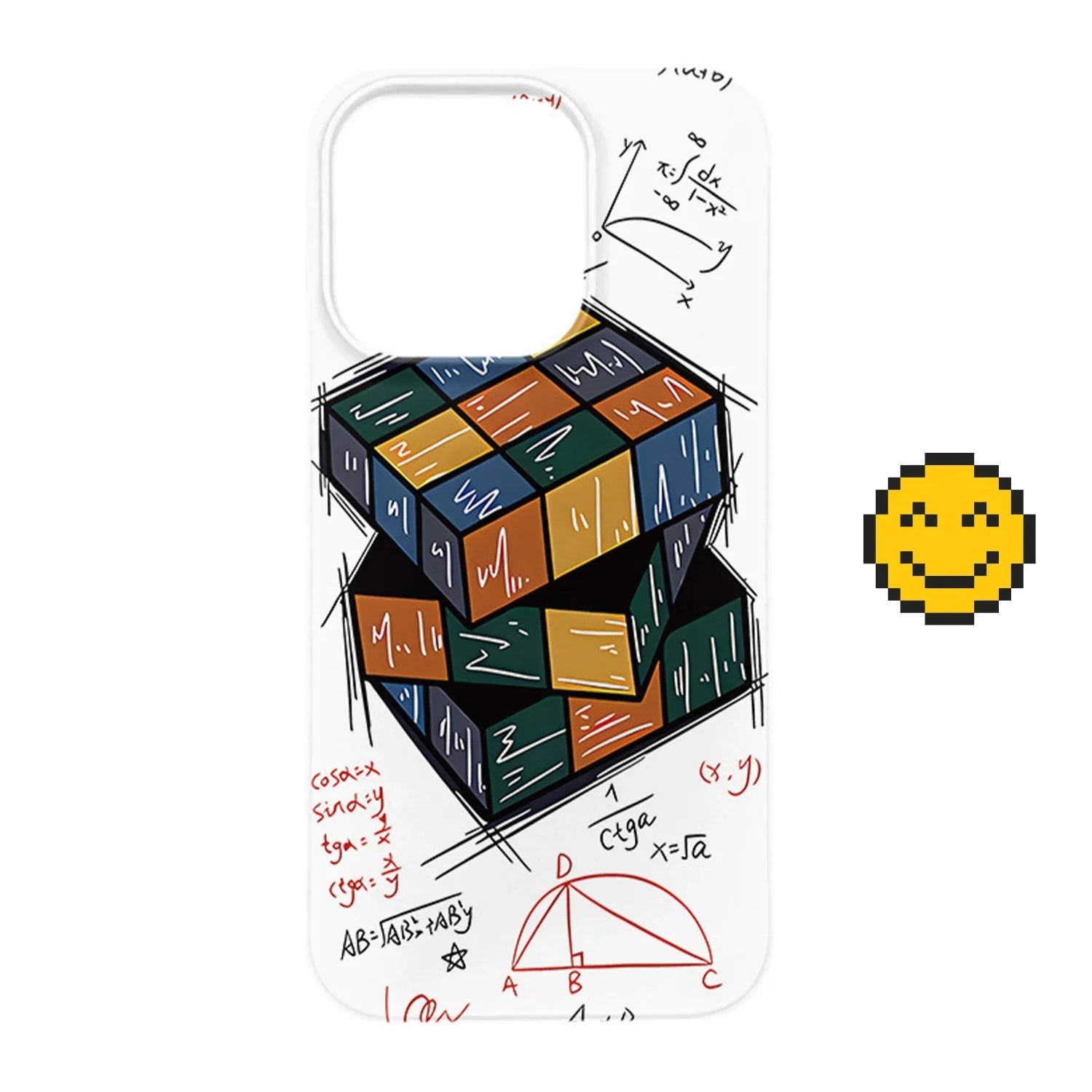 Rubix Pattern iPhone Case Cover - Printed iPhone Case | MackinTotes - Mackin Totes