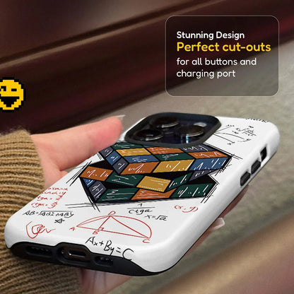 Rubix Pattern iPhone Case Cover - Printed iPhone Case | MackinTotes - Mackin Totes