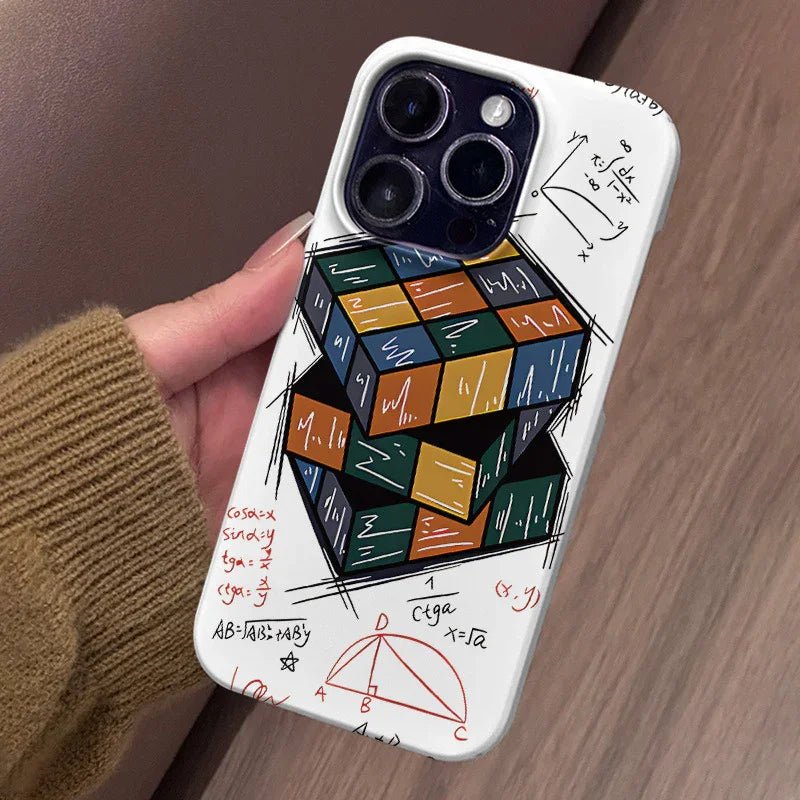 Rubix Pattern iPhone Case Cover - Printed iPhone Case | MackinTotes - Mackin Totes