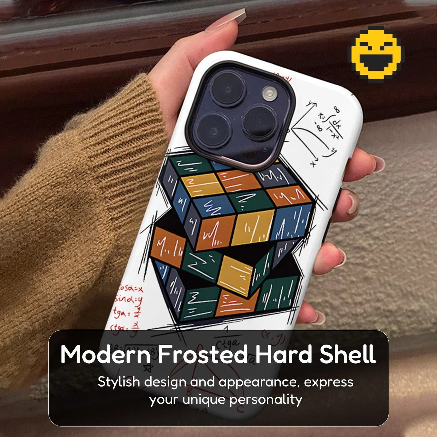 Rubix Pattern iPhone Case Cover - Printed iPhone Case | MackinTotes - Mackin Totes