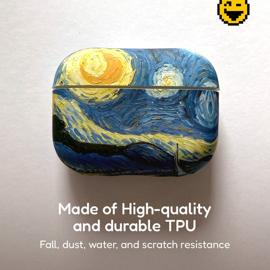 Starry Nights AirPods Case Cover - Mackin Totes