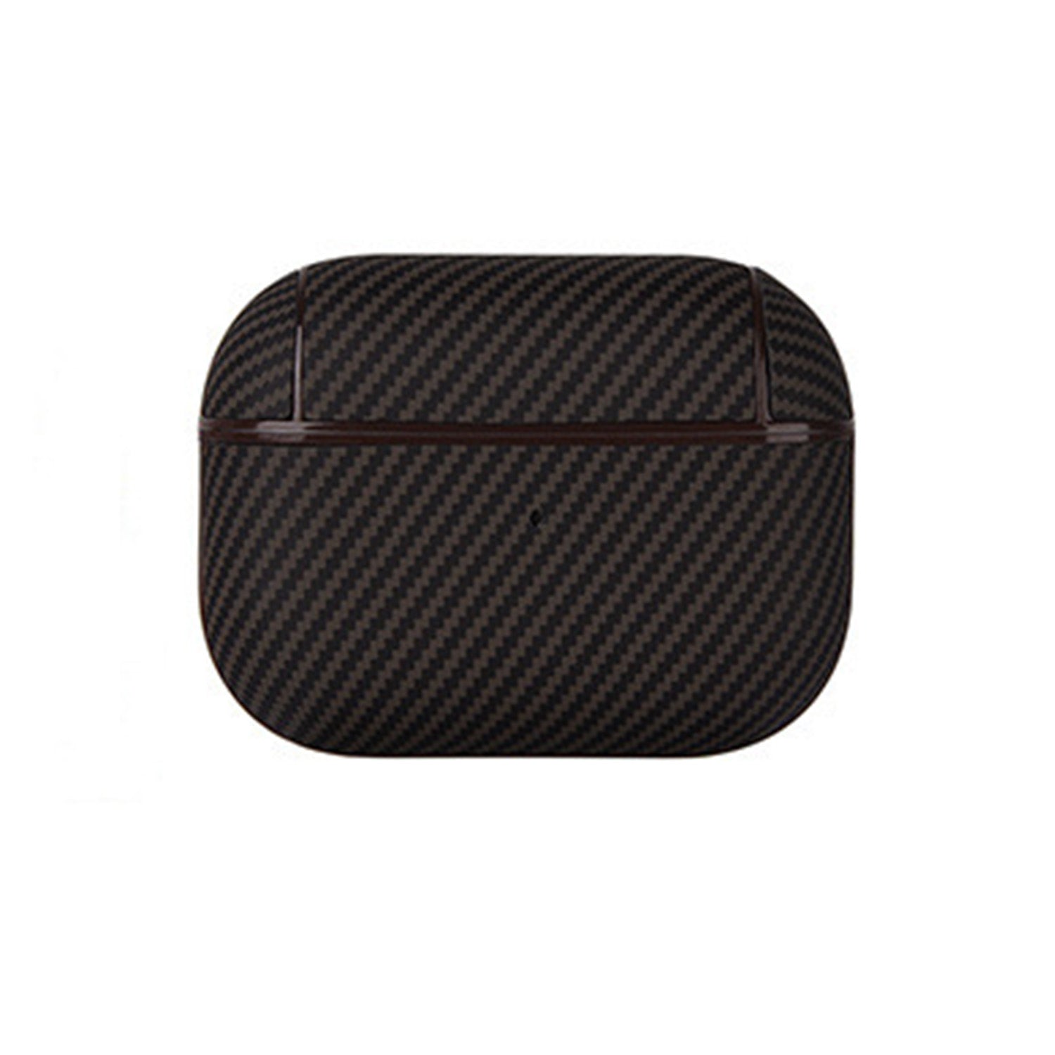 Textured AirPods Case Cover "without" Carabiner Ring - Brown - Mackin Totes